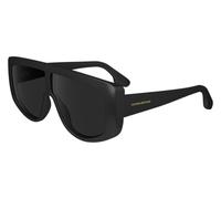 VICTORIA BECKHAM VB664S Sunglasses, 001 Black, 61 Women's