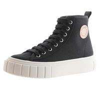 victoria Botin Abril Lona & Sello Goma Negro 37