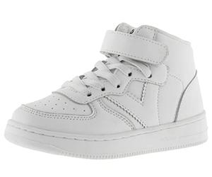 victoria BOTÍN Tiempo Efecto Piel Monocromo con Cierre DE Tira ADHERENTE Blanco 36