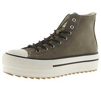 victoria Botín Tribu Efecto Piel & Sello Retro & Suela Doble En Sierra 1061123 para Mujer Kaki 37