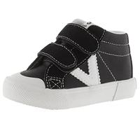 Victoria Botines Tribu Efecto Cuero y Logo de Contraste & Scratch 1065176 para Niños, Negro, 32 EU