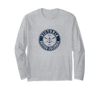 Victoria British Columbia BC Vintage - Ancla y remos para Barco Manga Larga