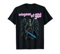 Victoria de la Espada del arcángel Miguel sobre la fe Malvada Camiseta
