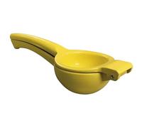 Victoria Exprimidor Limón Manual, Aluminio Fundido, Prensa de Cítricos para Zumo, Extracción Máxima de Jugo, Amarillo