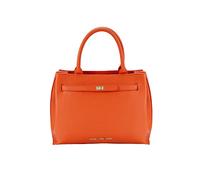 VICTORIA HYDE Bolso de Mano Grande para Mujer de Piel Sintética de Poliuretano, Elegante para Oficina y Trabajo (Naranja)