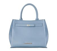 VICTORIA HYDE Bolso de mano para mujer grande de piel sintética de poliuretano, bolso de mano para mujer, bolso de mano negro, elegante, bolso de mano para oficina, trabajo (Azul)