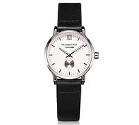 VICTORIA HYDE Esfera Pequeña Mujeres Reloj de Pulsera de Cuarzo Correa de Cuero