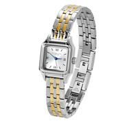 VICTORIA HYDE Reloj de Pulsera para Mujer, de Acero Inoxidable, Vintage, clásico, Rectangular, analógico, de Cuarzo (Plata)