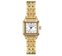 VICTORIA HYDE Reloj para mujer, esfera pequeña cuadrada para mujer, Oro, Moderno