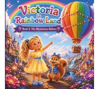 Victoria in Rainbow Land - Book 2: The Mysterious Balloon: A Magical 24-Page Adventure Through the Rainbow Land, Short Bedtime Story for Kids
