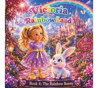 Victoria in Rainbow Land Book 4: The Rainbow Bunny: A Magical 24-Page Adventure Through the Rainbow Land, Short Bedtime Story for Kids