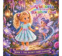 Victoria in Rainbow Land Book 7: The Secret Fairy Garden: A Magical 24-Page Adventure Through the Rainbow Land, Short Bedtime Story for Kids