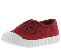 victoria Inglesas Unisex 1915 Lona Drec & Elástico Central & Refuerzo Puntera 106627 para Niños Rojo 34
