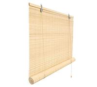 Victoria M. Estor Enrollable de Bambú para Interiores, Protección Solar y Privacidad para Ventanas y Puertas, 80 x 220 cm, Color Natural