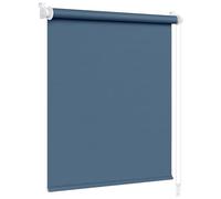 Victoria M. Klemmfix Estor Opaco Enrollable para Puertas y Ventanas, Fijación sin Taladrar, 105 x 150 cm, Azul Oscuro