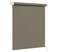 Victoria M. Klemmfix Estor Opaco Enrollable para Puertas y Ventanas, Fijación sin Taladrar, 90 x 230 cm, Marrón
