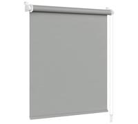 Victoria M. Klemmfix Estor Opaco Enrollable para Puertas y Ventanas, Fijación sin Taladrar, 90 x 230 cm, Gris