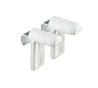 Victoria M. Klemmfix Soporte de Sujeción Universal para Ventanas con Marco de Plástico, Fijación sin Taladrar, Set de 2