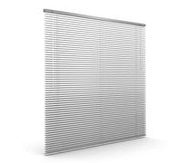 Victoria M. Persiana de Aluminio, Veneciana Fijación sin Taladrar, Incluye Clips de Sujeción Klemmfix, 80 x 220 cm, Plata