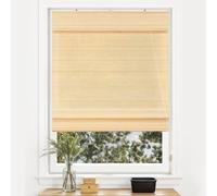 Victoria M. Persiana Enrollable de Bambú para Interiores, Cortina de Protección Solar y Privacidad para Puertas y Ventanas, 70 x 160 cm, Natural