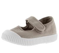 victoria Merceditas Unisex 1915 Lona Drec & Tira Adherente & Refuerzo Puntera 136605 para Niños Beige 33