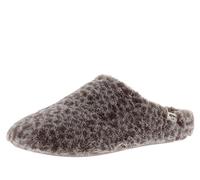 Victoria Norte Pelo Animal Print, Pantuflas Mujer, Taupe, 35 EU Estrecho