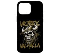 Victoria o Valhalla Mitología vikinga nórdica Carcasa para iPhone 16 Pro MAX