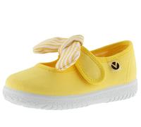 Victoria Ojalá Lona Pañuelo, Zapatillas Unisex bebé, Amarillo, 18 EU