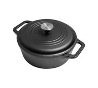 Victoria Olla de hierro fundido Victoria. previamente curada 6.6 L