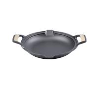Victoria Paellera Signature hierro fundido pulido 33 cm Negro