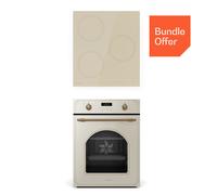 Victoria placa de inducción + horno empotrado Victoria 45 cm