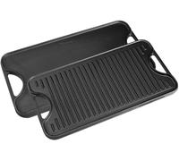Victoria Plancha de hierro fundido reversible 25x47 cm Negro