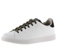 victoria Plano Basket Tenis Efecto Piel & Trasera Leopardo & Logo Troquelado 1125296-WOMEN para Mujer