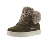 victoria Plano BOTÍN Juegos Serraje & Pelo 1250154-KIDS para Unisex-niños Kaki 25