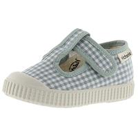 victoria Plano Sandalia 1915 Estampado Vichy con Cierre DE Tira ADHERENTE 1366153-KIDS para Unisex-niños Jade 34