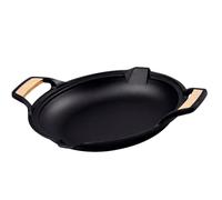 VICTORIA Sartén Paellera Hierro Fundido Curado Signature Gold 33cm