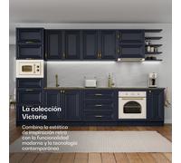 Victoria set básico de desayuno | Tostadora de 2 ranuras y hervidor | 800 W | 1,7 l