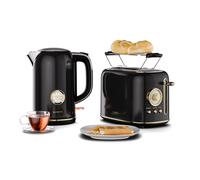 Victoria set básico de desayuno | Tostadora de 2 ranuras y hervidor eléctrico
