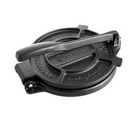 Victoria Tortillera Prensa para Tortillas Mexicanas Hierro Fundido Curado 16,5 cm, Pataconera Colombiana Profesional para Hacer Tacos, Arepas, Quesadillas, Empanadas, Patacones, Roti Maker