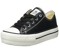 Victoria Tribu Sneaker SYNTHÉTIQUE Effet Cuir, Zapatillas Niñas, Negro, 34 EU