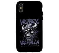 Victoria vikinga nórdica de Motocicleta o Valhalla Carcasa para iPhone X/XS