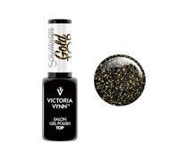 Victoria Vynn Esmalte en Gel Top SHIMMER Sin Residuo UV LED (Top Oro, 8ml)
