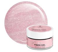 Victoria Vynn Gel Constructor UV/LED Brillante Gel de Fibra Fácil para Manicura de Uñas con Purpurina (Brillo Rosa, 15ml)