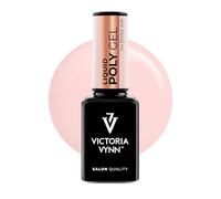 Victoria Vynn Liquid Poly Gel de 15 ml UV/LED - Grosor acrílico y facilidad de gel | Gel autoalisante en botella para extensión de uñas (04 Rose Air)