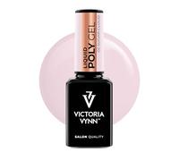 Victoria Vynn Liquid Poly Gel de 15 ml UV/LED - Grosor acrílico y facilidad de gel | Gel autoalisante en botella para extensión de uñas (02 Sugar Cloud)