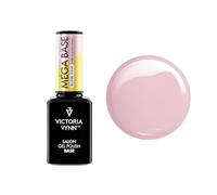 Victoria Vynn Mega Base BLINK PINK Híbrido Esmalte de Uñas de Gel UV LED Lentejuelas para Uñas Dura y Largas 15 ml