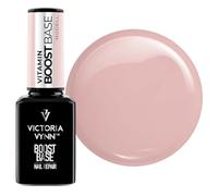 Victoria Vynn Vitamina Boost Base - Refuerzo de uñas Gel Base con fibra de vidrio, calcio y vitaminas E+B5 - Nudell 15 ml