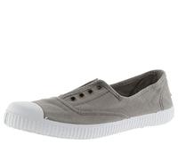victoria Zapatillas 1915 Lona Tintada DREC & Elástico Central & Refuerzo Puntera 106623 para Mujer Gris 38