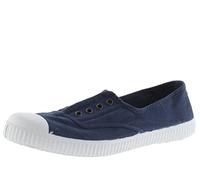 victoria Zapatillas 1915 Lona Tintada DREC & Elástico Central & Refuerzo Puntera 106623 para Mujer Marino 35