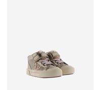 VICTORIA Zapatillas altas con velcro TRIBU. Color beige